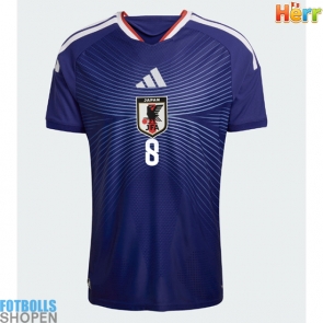 Billiga Japan Takumi Minamino #8 Hemmatröja VM 2026 Kortärmad